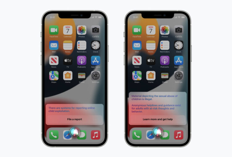 Apple siri CSAM