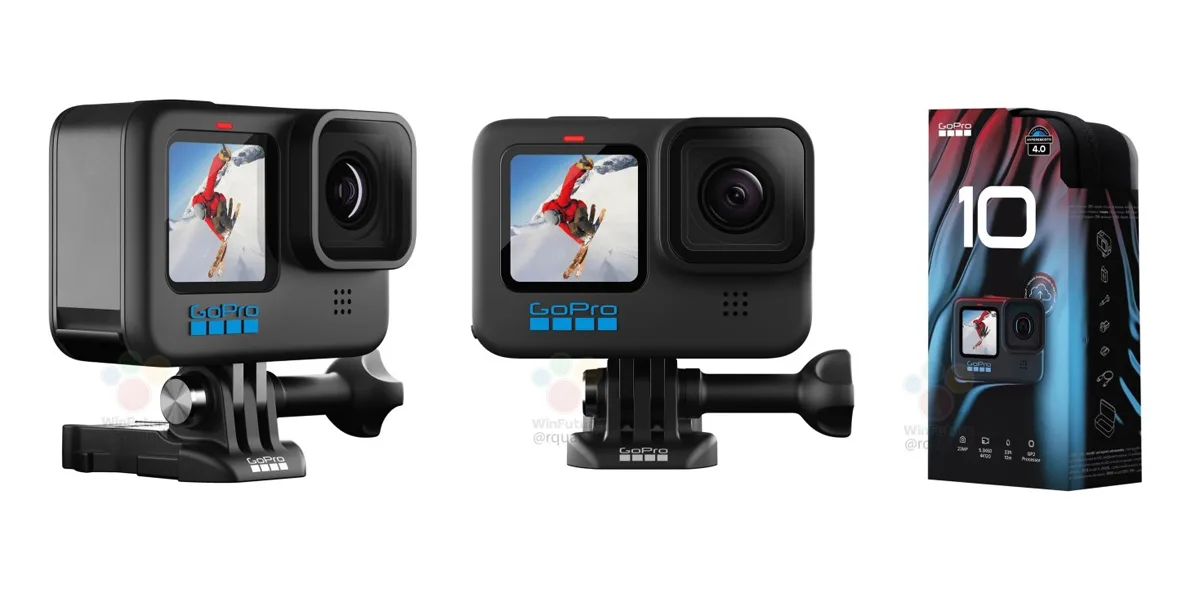 GoPro Hero 10 Black Leak Specs Design