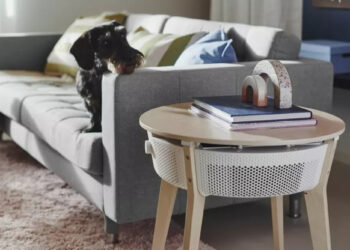IKEA Starkvind air purifier side table