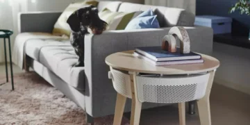 IKEA Starkvind air purifier side table