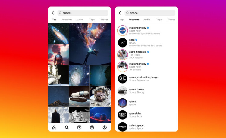 Instagram Revamps Search Function To Prioritise On Photo And Video Content