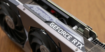 MSI SUPRIM X GeForce RTX 3080 Ti branding