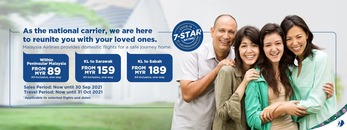 Malaysia Airlines Fully-Vaccinated Promotion Fares Flights