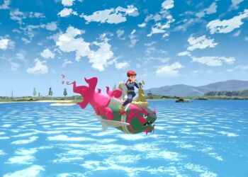 Pokemon Legends Arceus Basculegion surf
