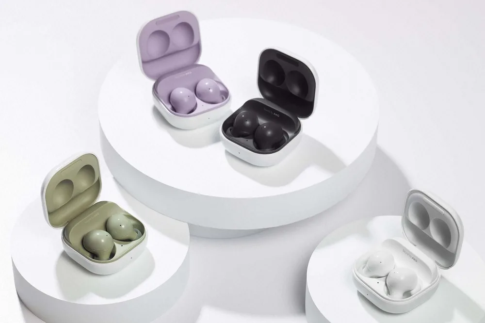 Samsung Galaxy Buds2 Graphite White Olive Lavendar Berry Family