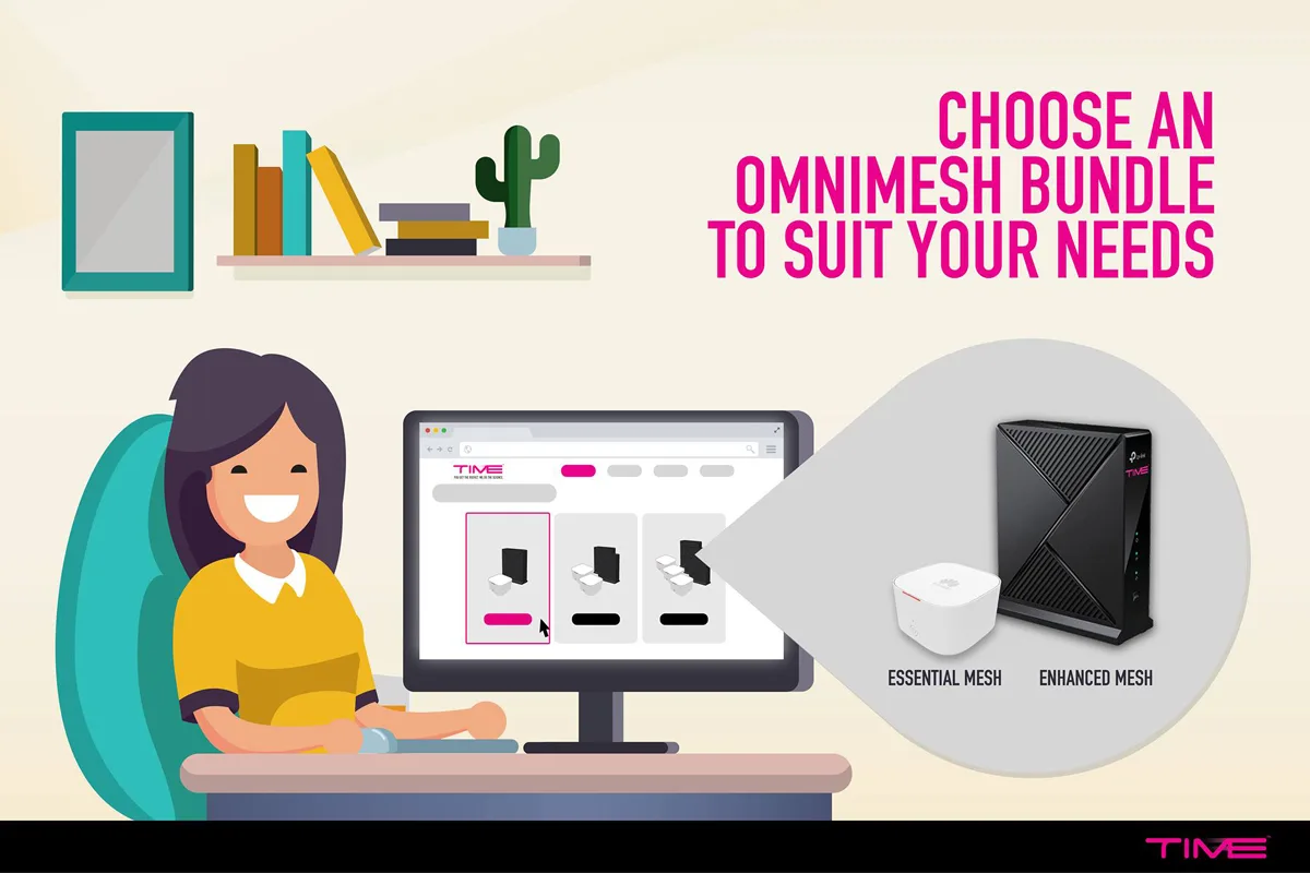 TIME Internet OmniMesh Home WiFi Experience