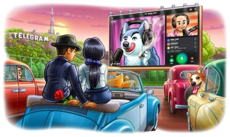 Telegram 1000 viewers