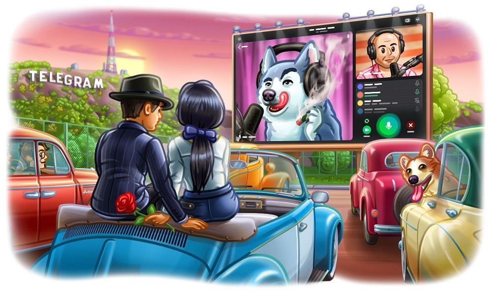 Telegram 1000 viewers