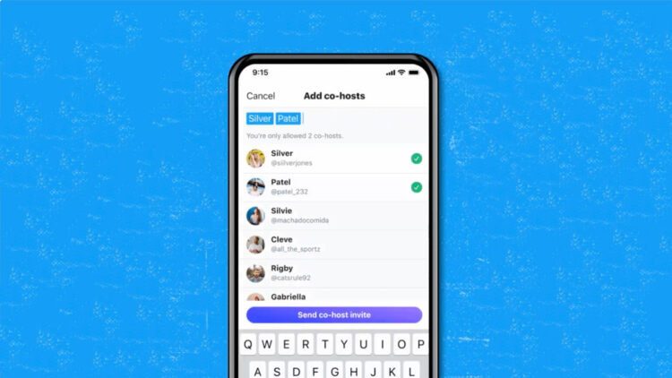 Twitter Spaces Co-Hosts Feature