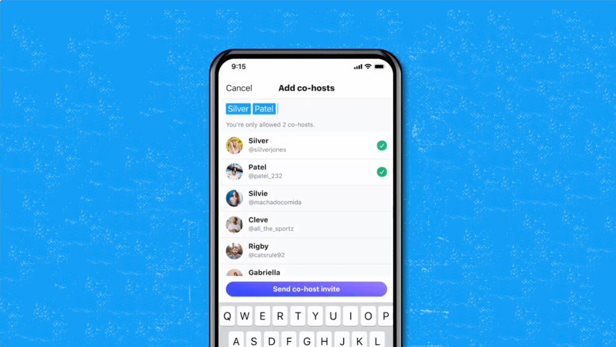 Twitter Spaces Co-Hosts Feature