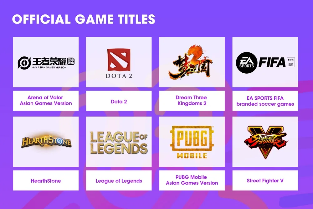 2022 Asian Games esports