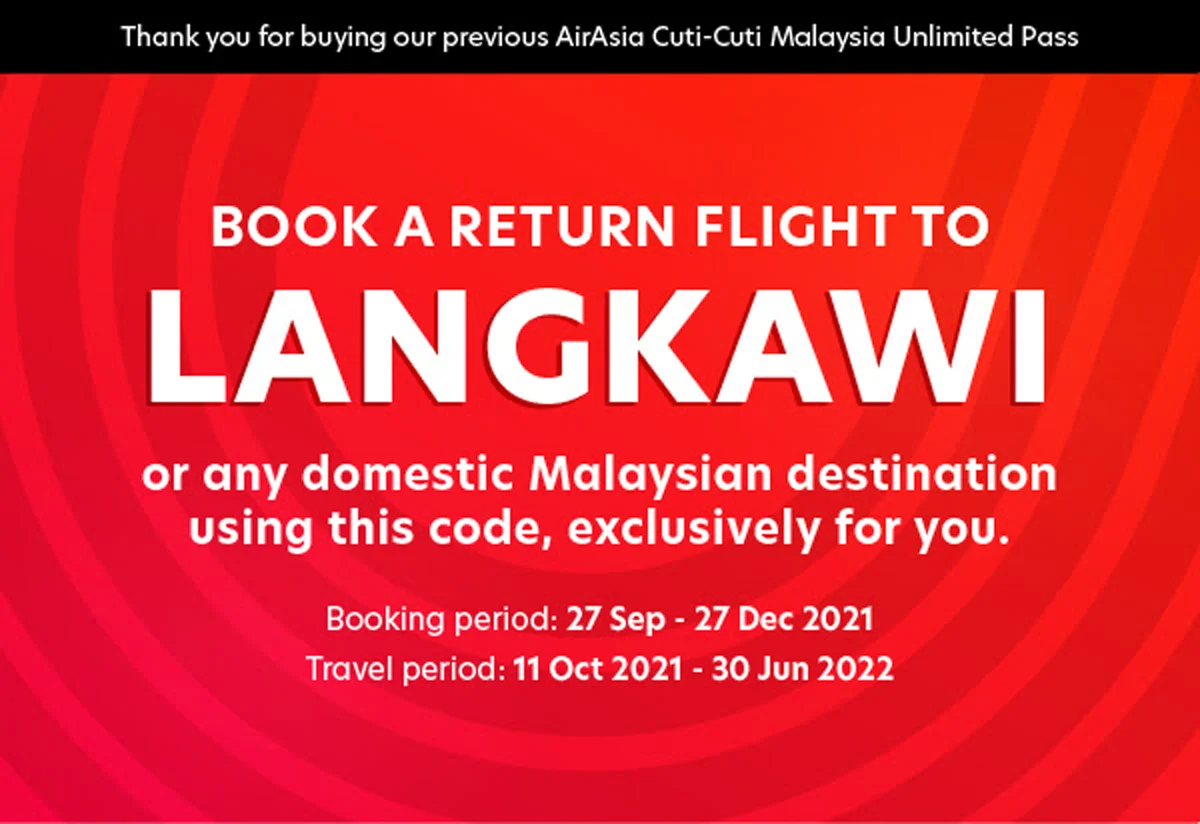 Free flights for all AirAsia Unlimited Pass holders