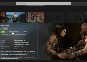 God of War Nvidia GeForce Now datamine