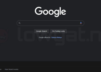 Google Search desktop Dark Theme