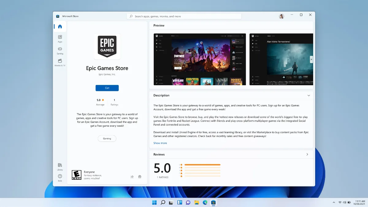 Windows 11 Microsoft Store Open To Third-Party Apps Digital Stores