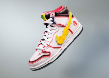 Nike SB Gundam Unicorn Dunk High Sneakers Collaboration