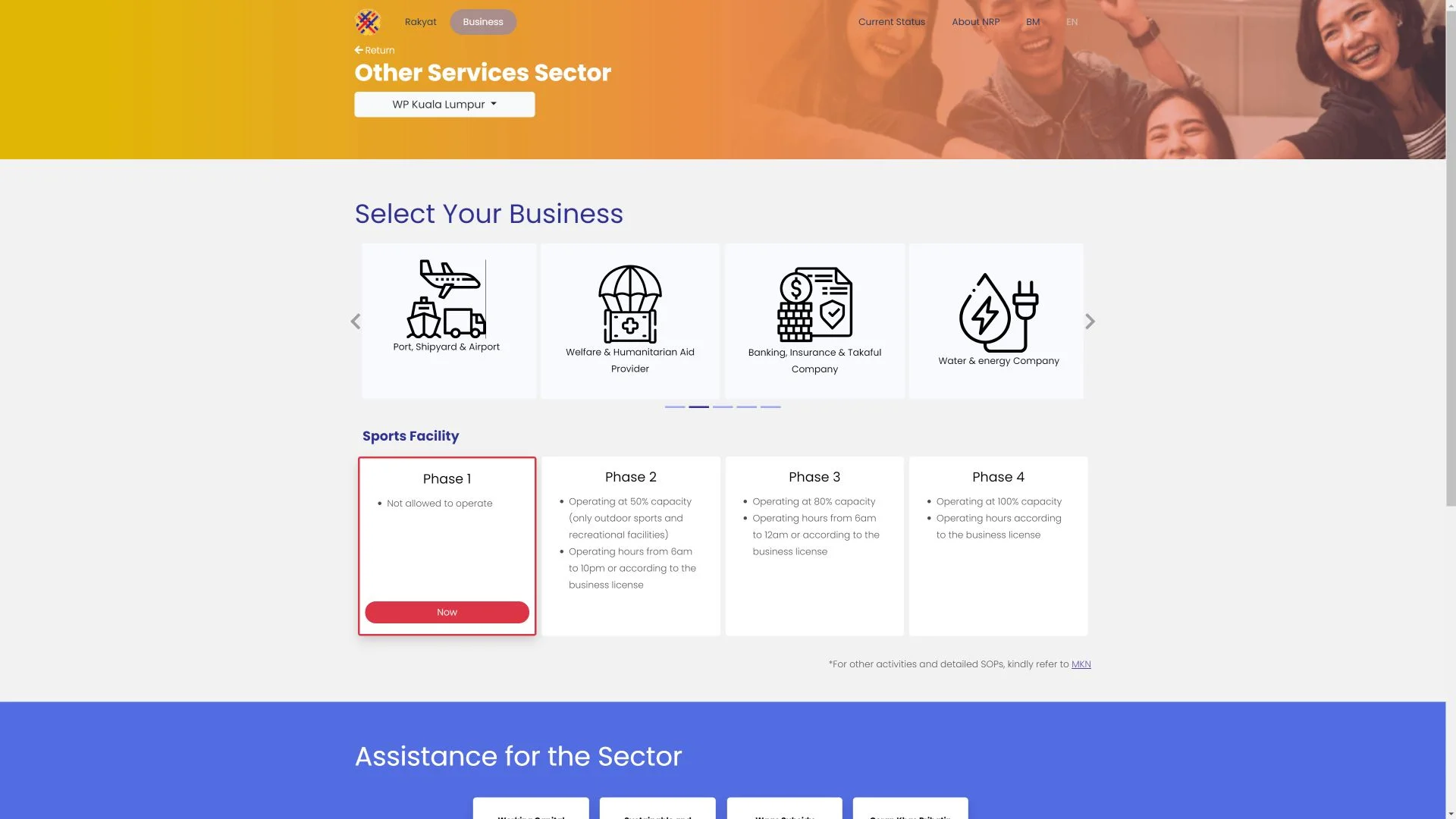 PPN new site Business tab