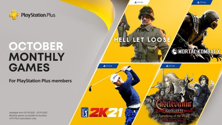 PS Plus October 2021