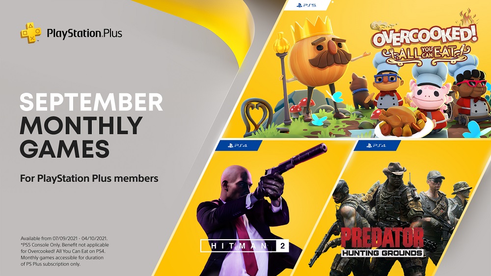 PS Plus September 2021