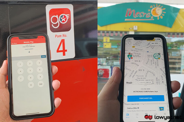 Petronas setel caltexgo e-payment apps app