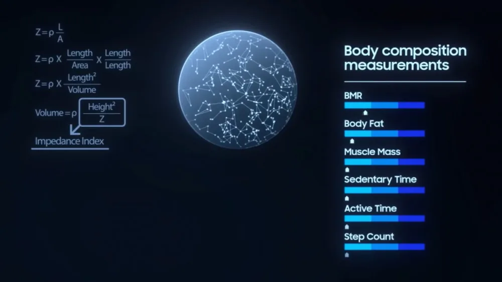 Samsung Galaxy Watch4 measurements