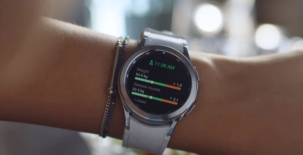 Samsung Galaxy Watch4 skeletal muscle
