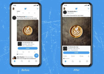 Twitter edge-to-edge layout iOS