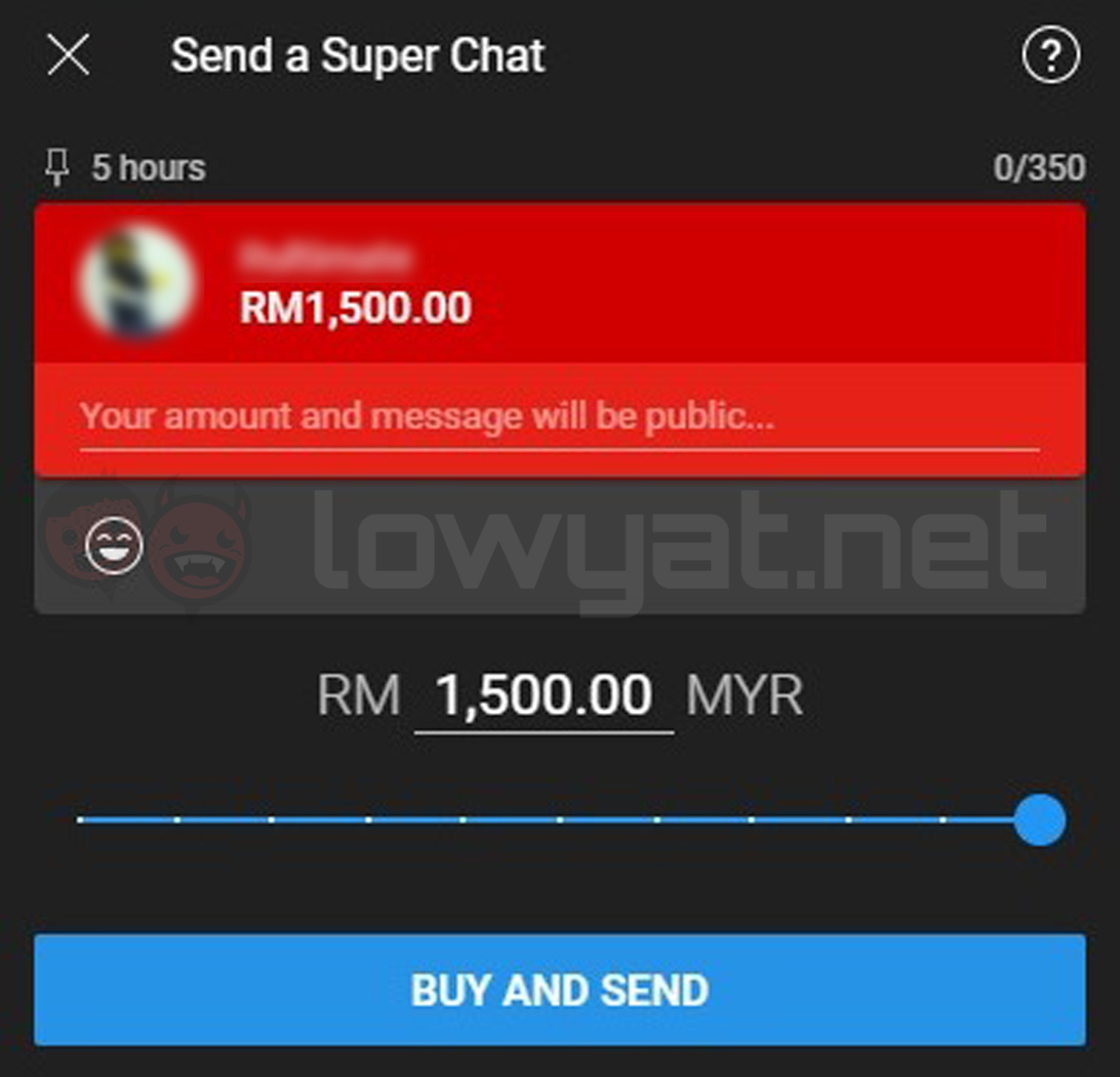 YouTube Super Chat Super Sticker Features Malaysia