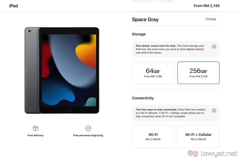iPad 9th gen price