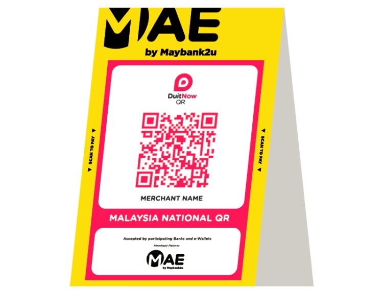 MAE DuitNow QR