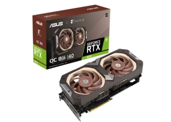 The ASUS-Noctua RTX 3070. (Image source: ASUS.)