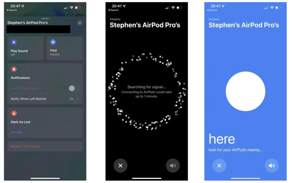 Airpods Pro Find My Network