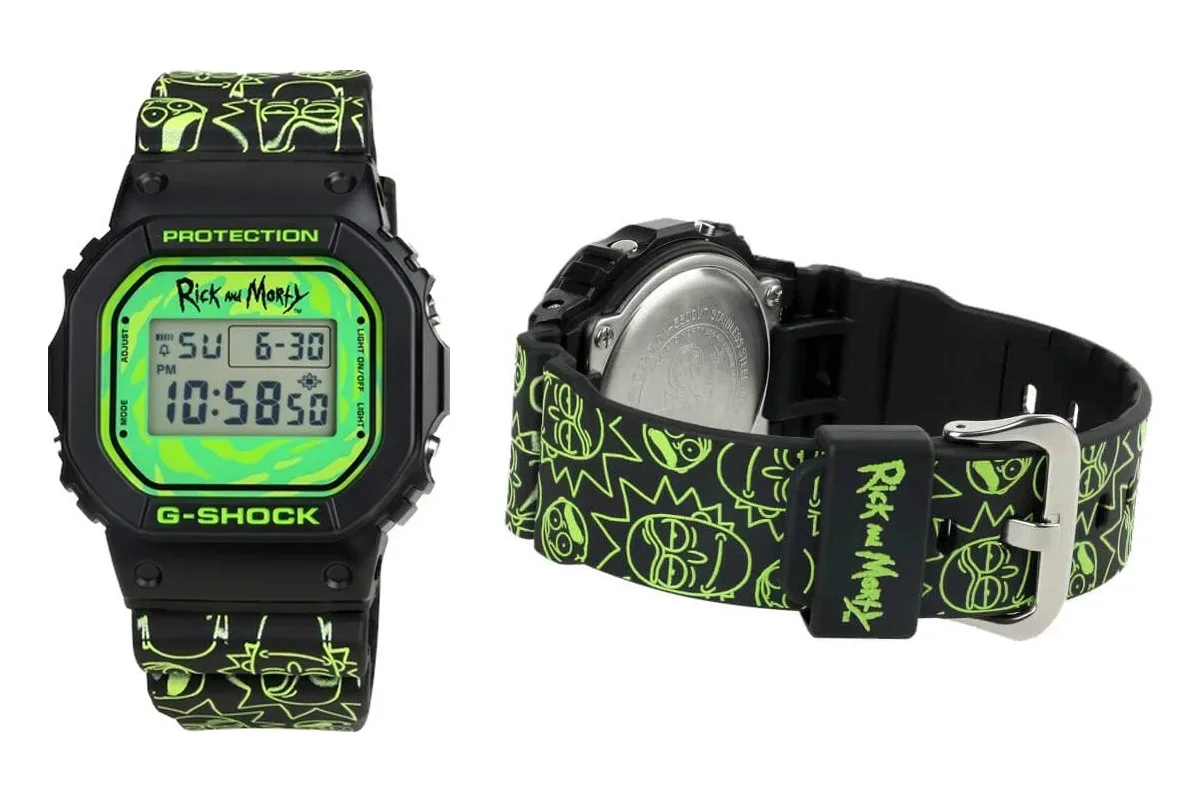 Casio G-Shock Rick and Morty limited edition DW5600