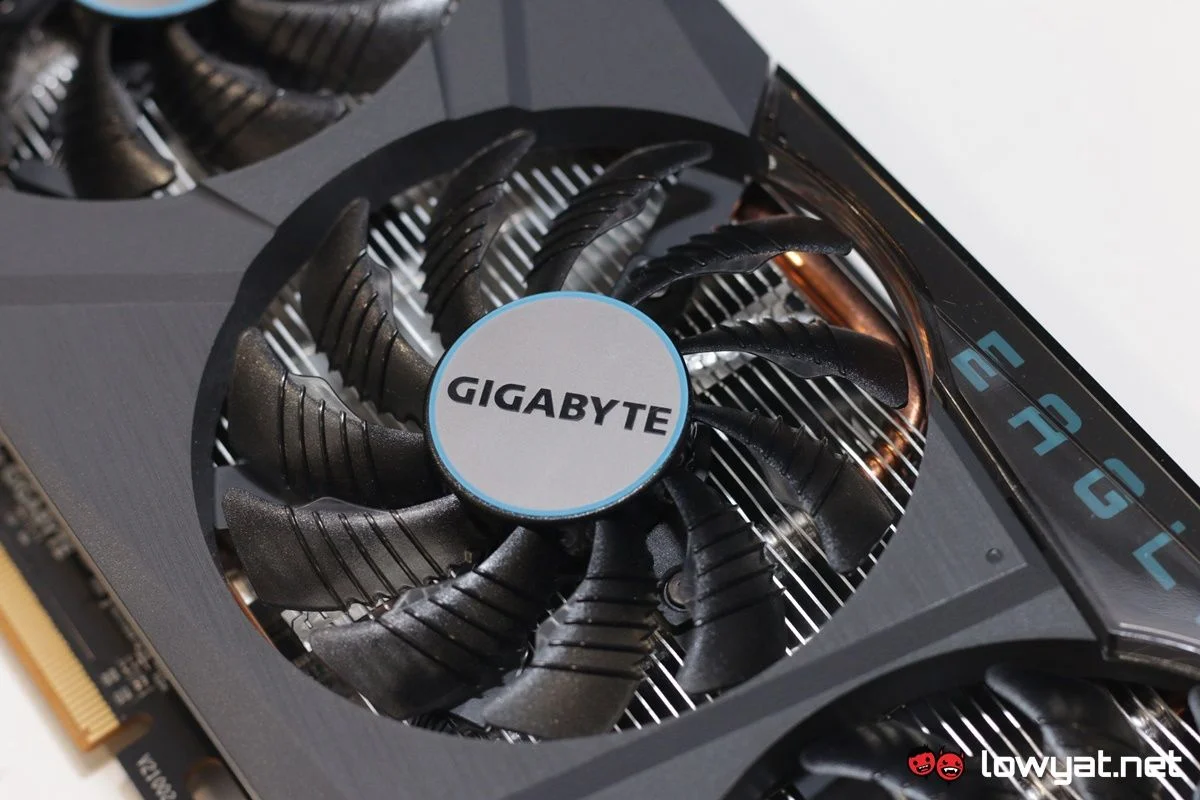 Gigabyte Eagle Radeon RX 6600 fan