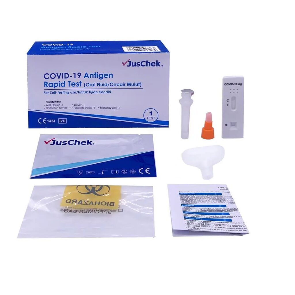 Juscheck COVID-19 RTK Antigen self-test kit