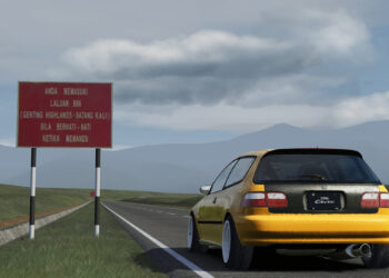 Malaysian Touge Simracing Batang Kali Assetto Corsa mod AntuDusun local