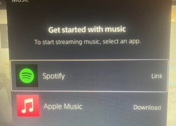 PS5 Apple music