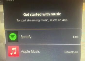 PS5 Apple music