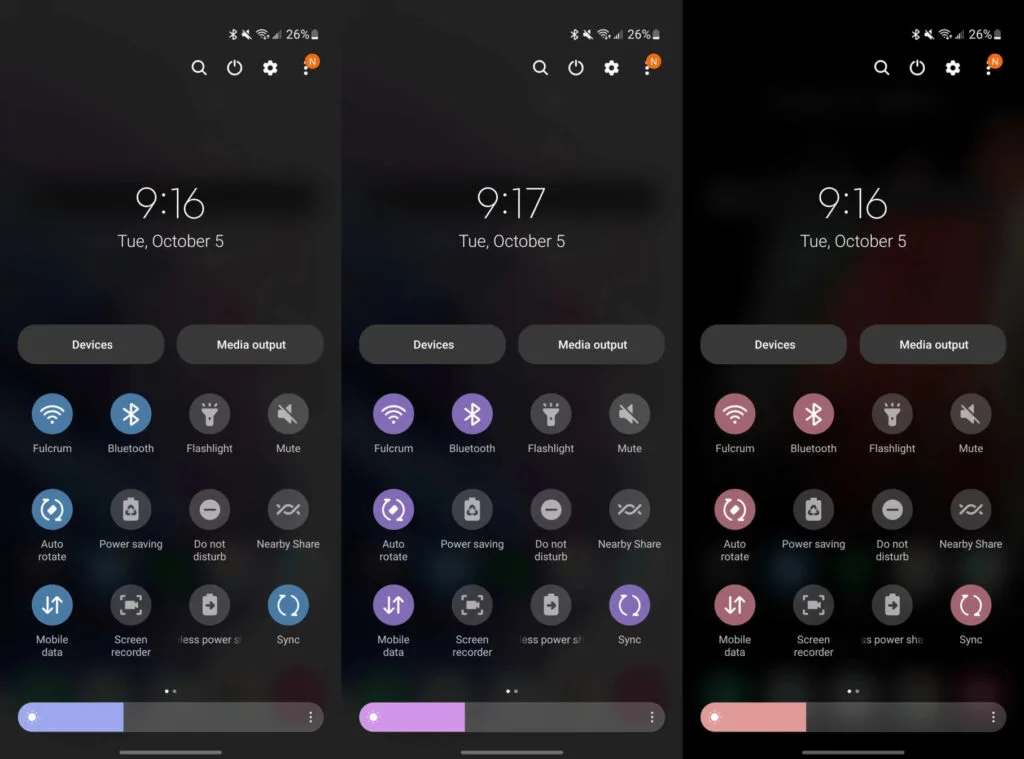 Samsung Android 12 One IU Beta 2 Material You