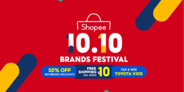 Shopee 10.10 Brands Festival sale event deals