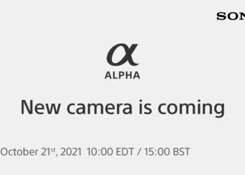 Sony Alpha camera launch event teaser