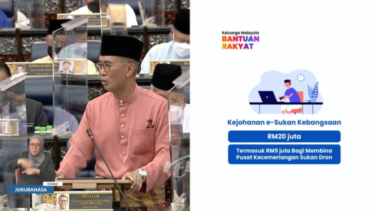 [Image: RTM / Parlimen Malaysia / YouTube.]