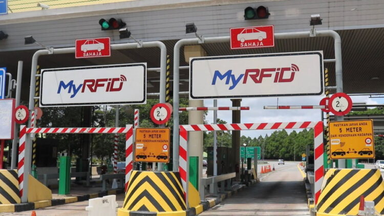 toll malaysia kkr mot rfid tng