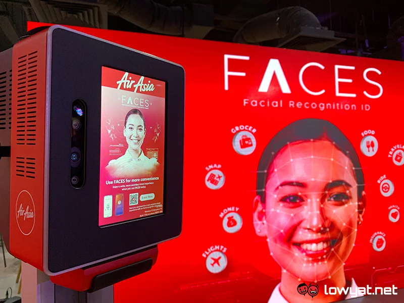 Airasia faces facial recognition