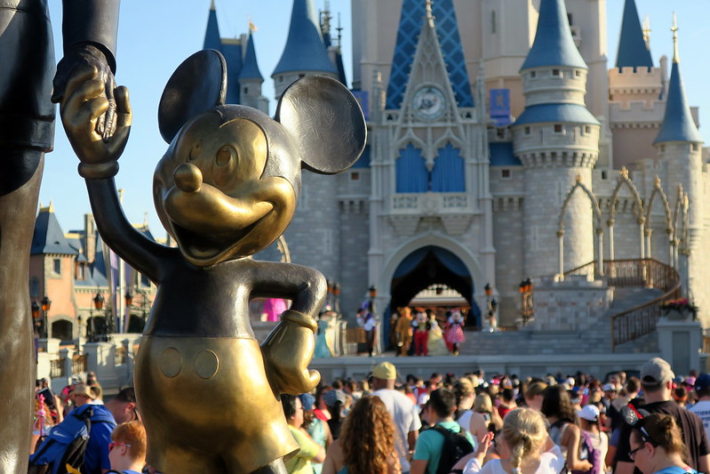 Disney world magic kingdom theme park