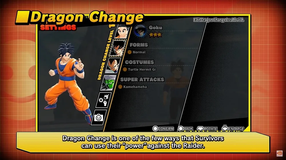 Dragon Ball The Breakers Dragon Change