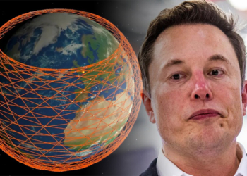 Elon Musk Starlink constellation