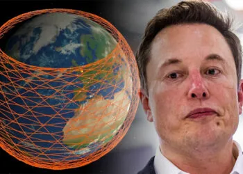 Elon Musk Starlink constellation