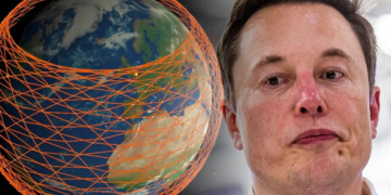 Elon Musk Starlink constellation
