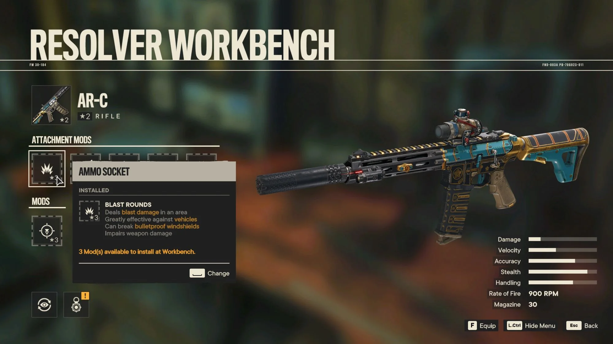 Far Cry 6 arsenal modifications